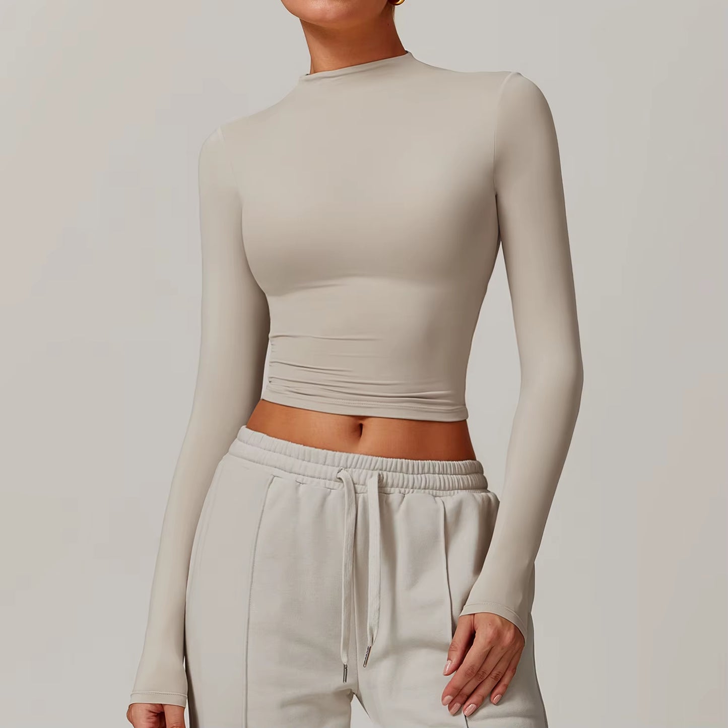 High Neck Long Sleeve