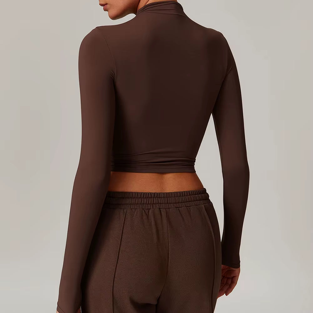 High Neck Long Sleeve