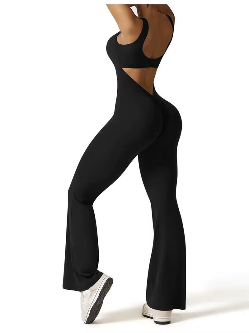 Women's Slim Backless Bodysuit
