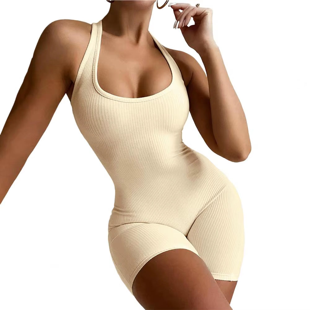Slim Fit One-Piece Jumpsuit
