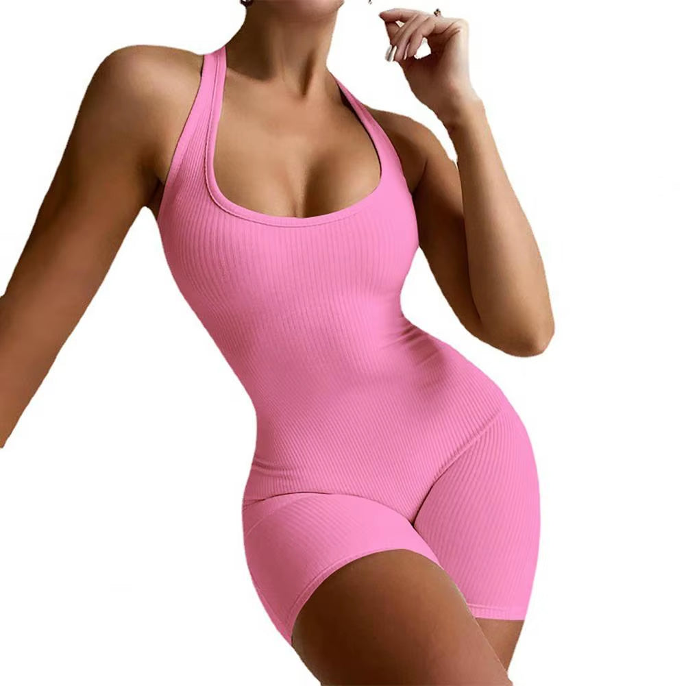 Slim Fit One-Piece Jumpsuit