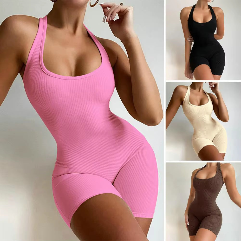 Slim Fit One-Piece Jumpsuit
