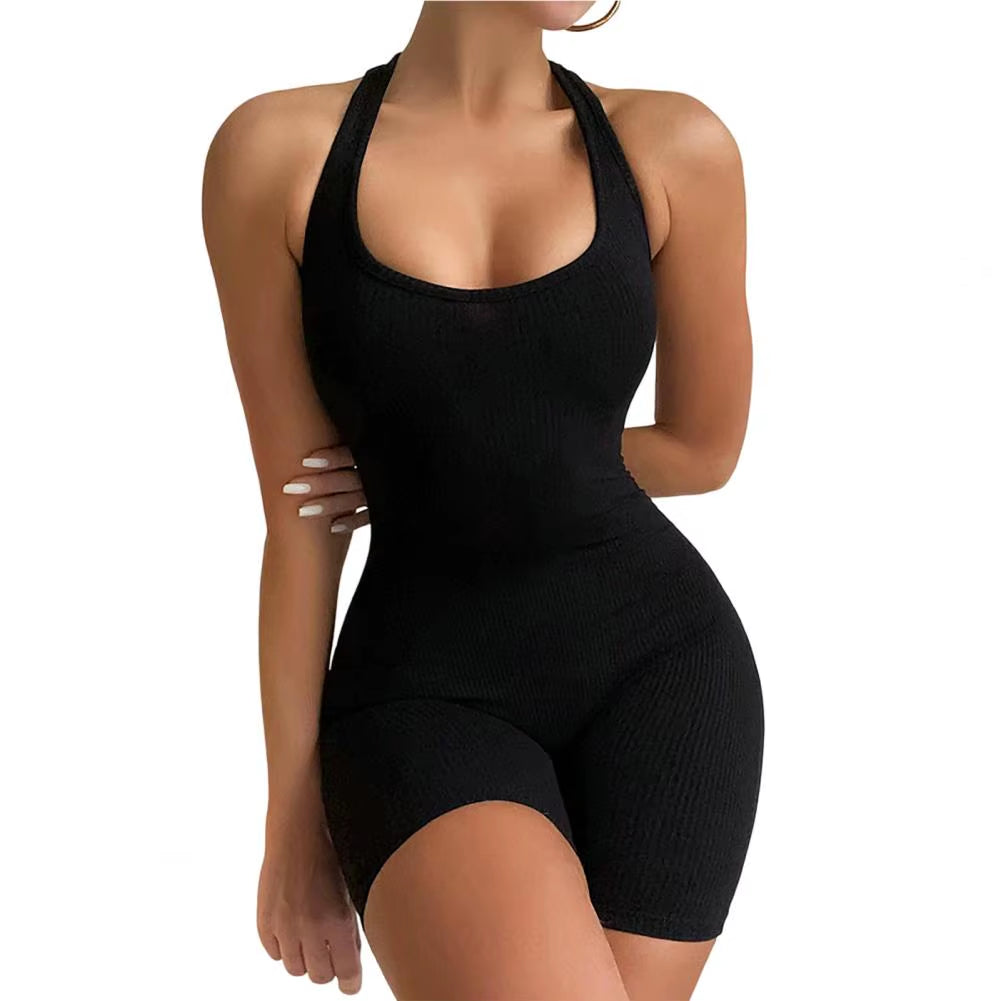 Slim Fit One-Piece Jumpsuit