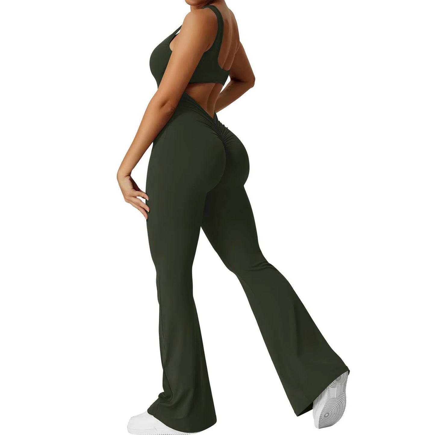Women's Slim Backless Bodysuit 
