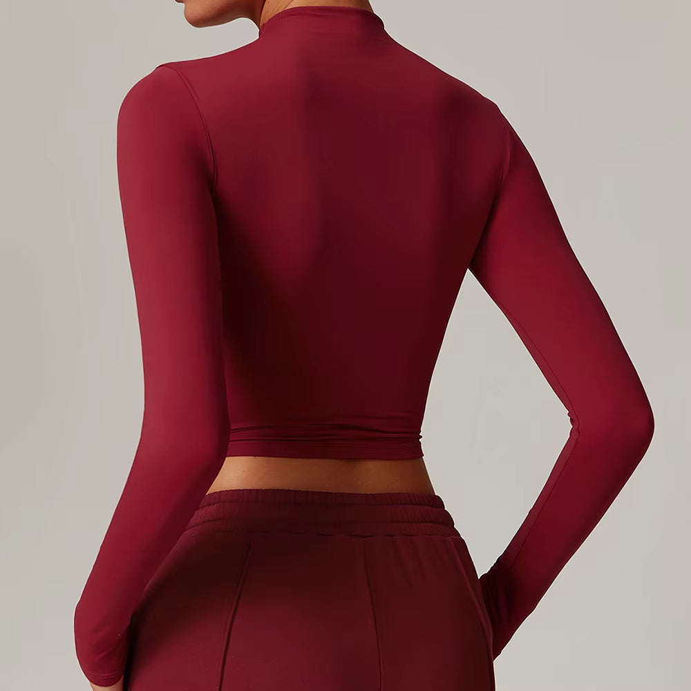 High Neck Long Sleeve
