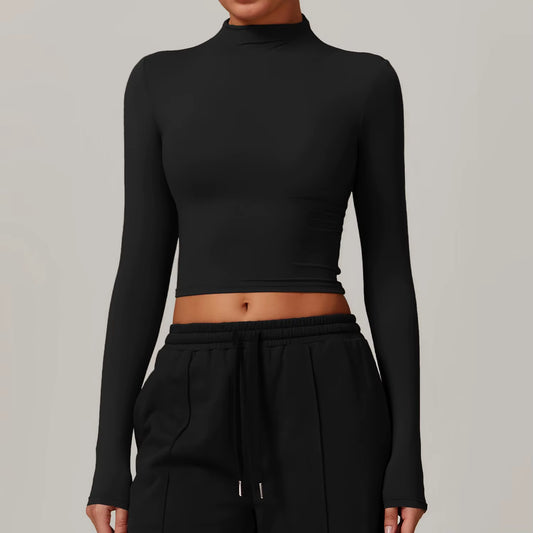 High Neck Long Sleeve