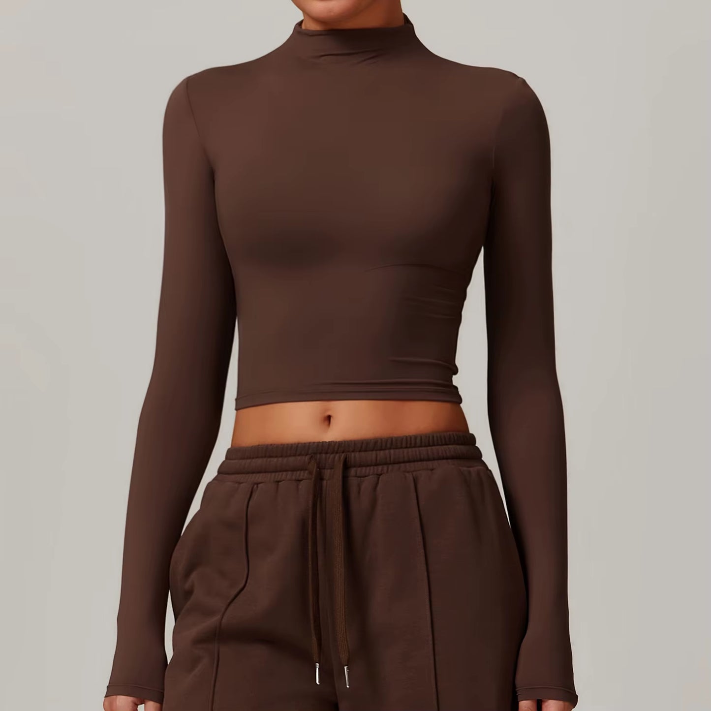 High Neck Long Sleeve