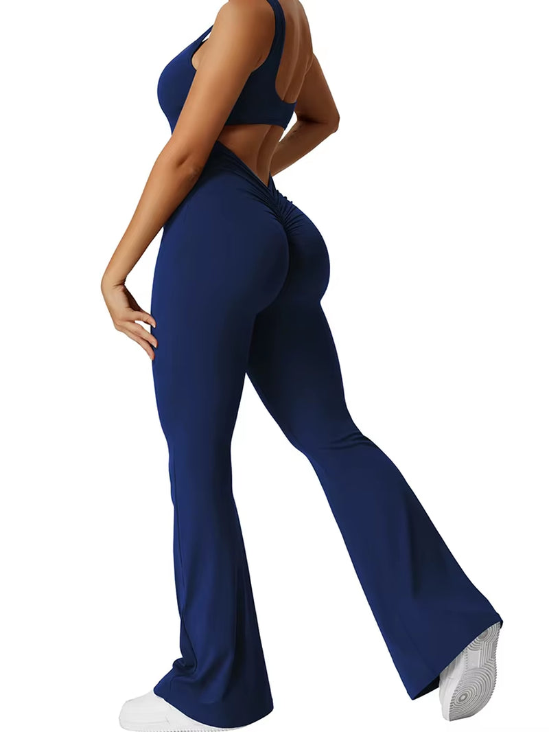 Women's Slim Backless Bodysuit 